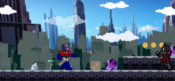 Super Car Robot Transform