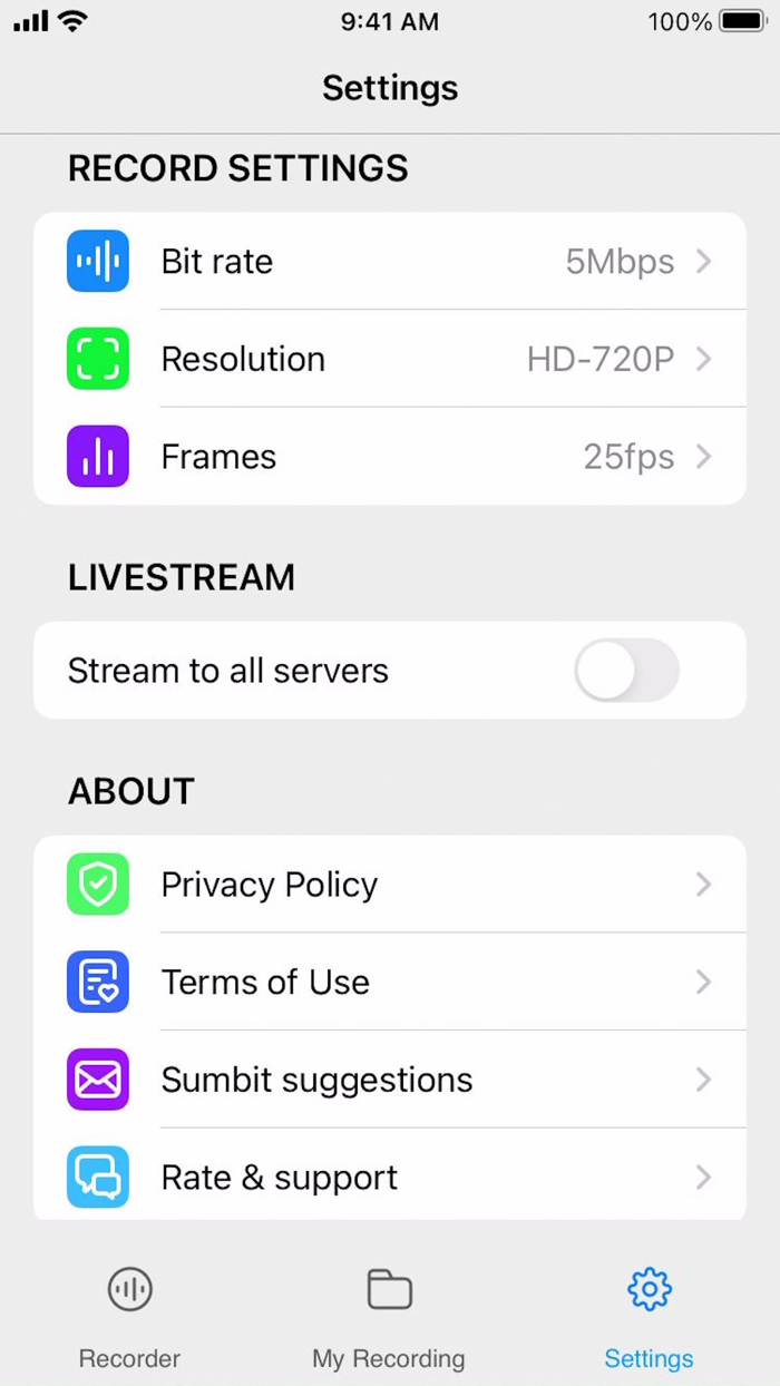 Screen Recorder  FaceCam App