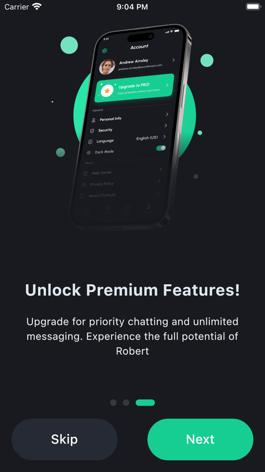 #1. Robert - AI Chat Assistant (iOS) 由: Really Broke Ventures