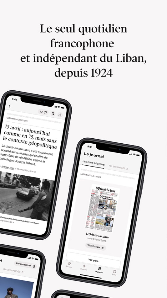 #2. L'Orient-Le Jour (OLJ) (iOS) By: L'Orient-Le Jour