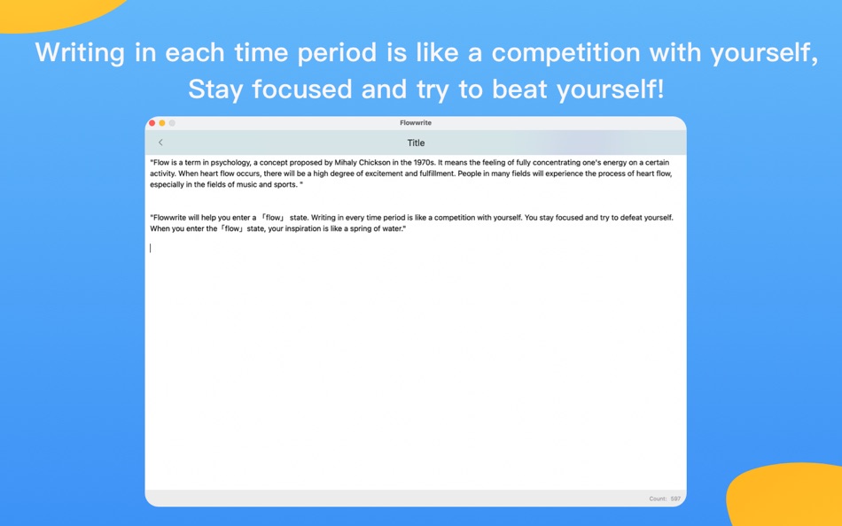 #2. Flowwrite - Focus on writing (macOS) 来自: 凌云 张