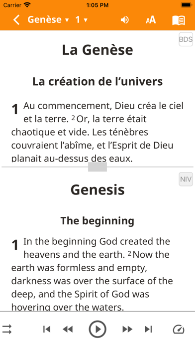 La Bible du Semeur Biblica Screenshot