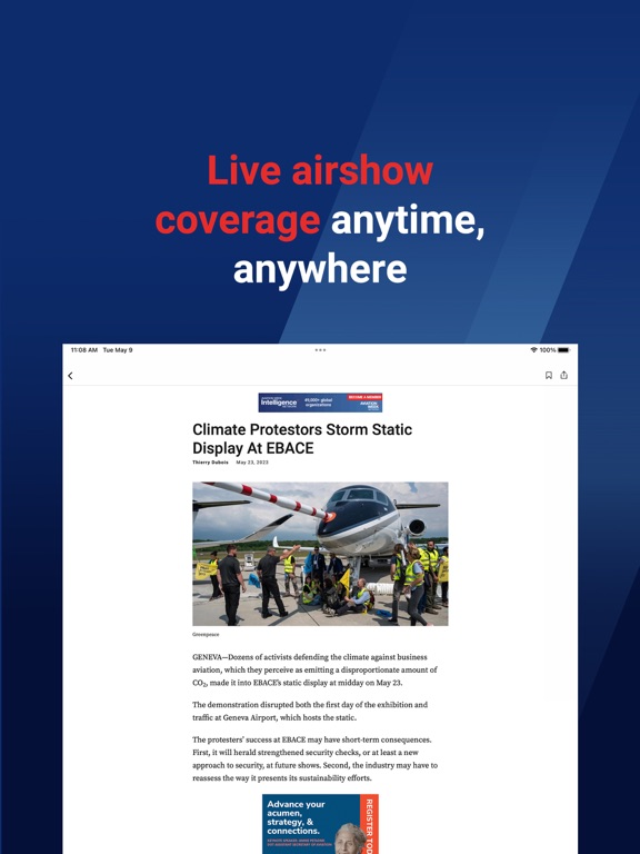 Screenshot #5 pour Aviation Week Network ShowNews
