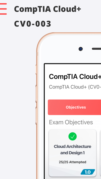 CompTIA Cloud+ Screenshot