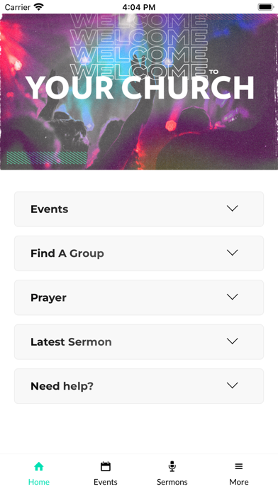 The Church Co App Screenshot