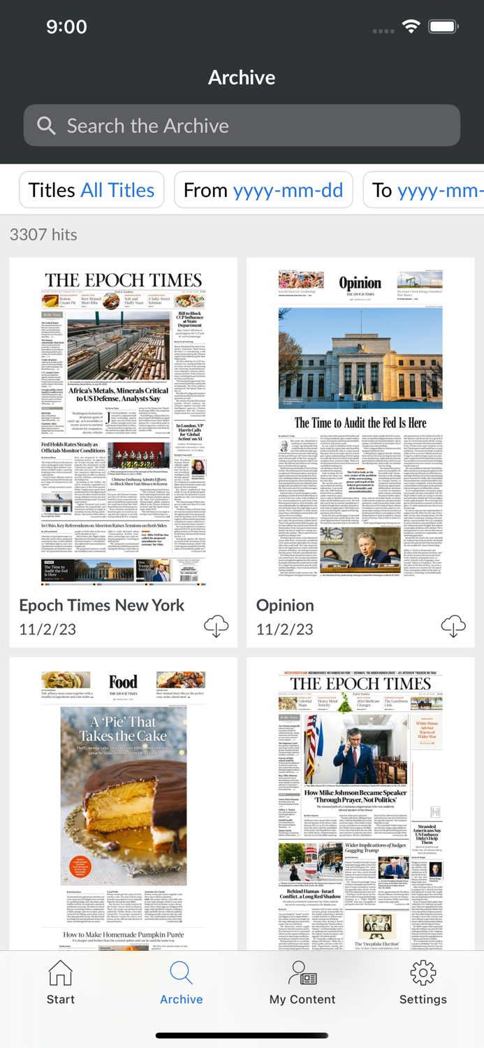 Epoch Times Print Edition