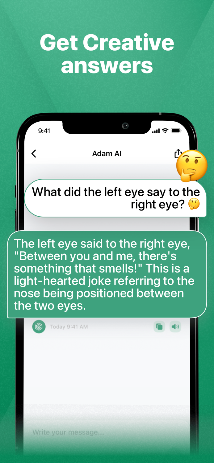 Adam AI Chatbot