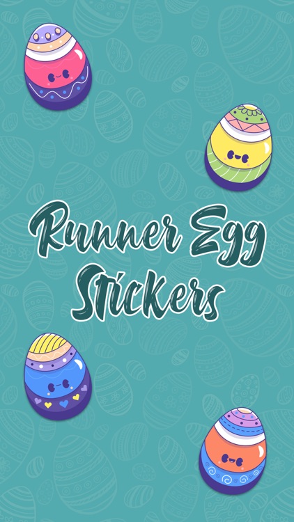 Runner Egg Stickers