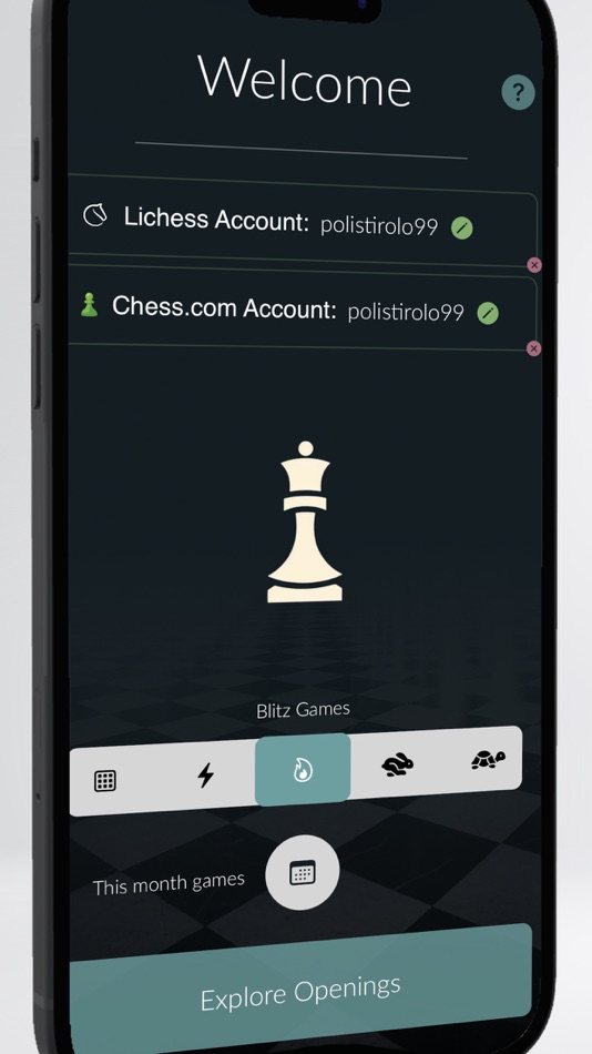 #1. Chess Opening Analyzer (iOS) Tekijänä: Enrico Castelli