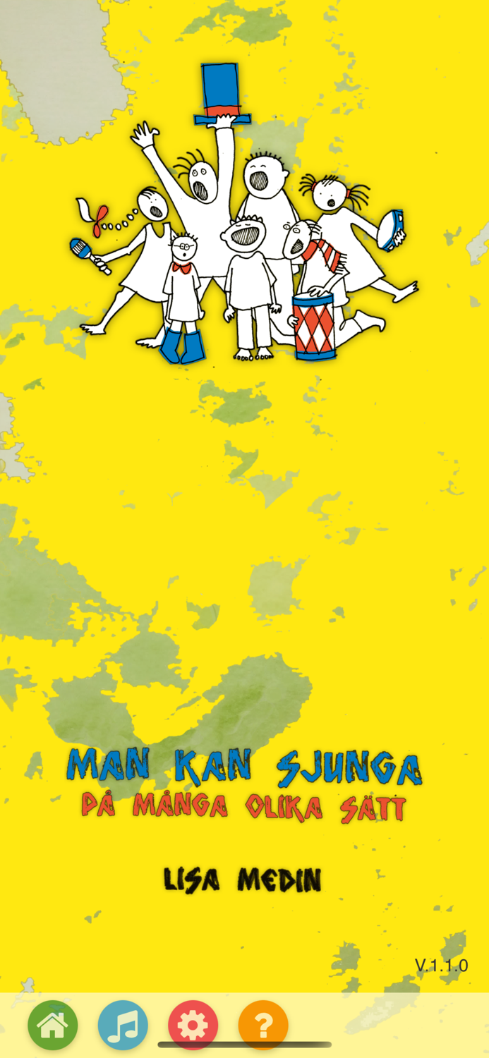 Man kan sjunga