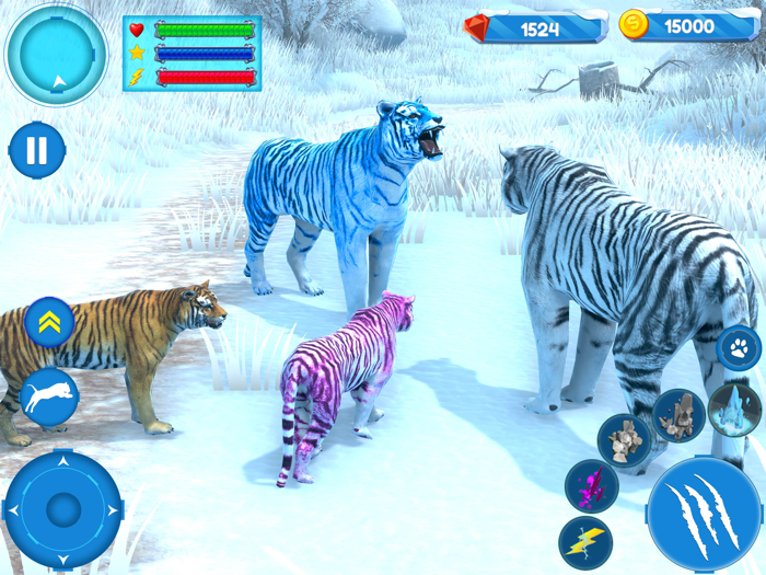 White Tiger Family Simulator