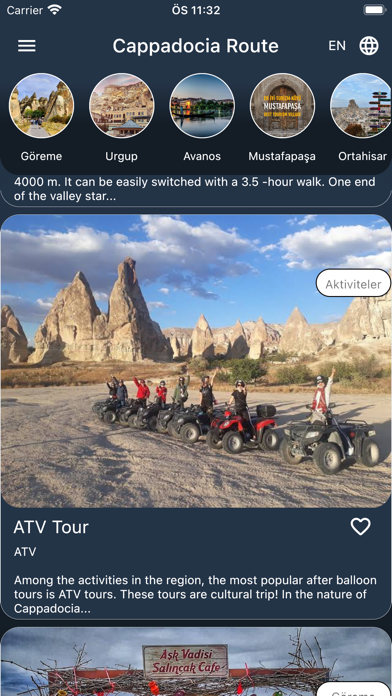 Cappadocia Route Screenshot
