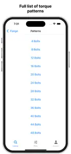 Flange Bolt Size & Torque screenshot #7 for iPhone