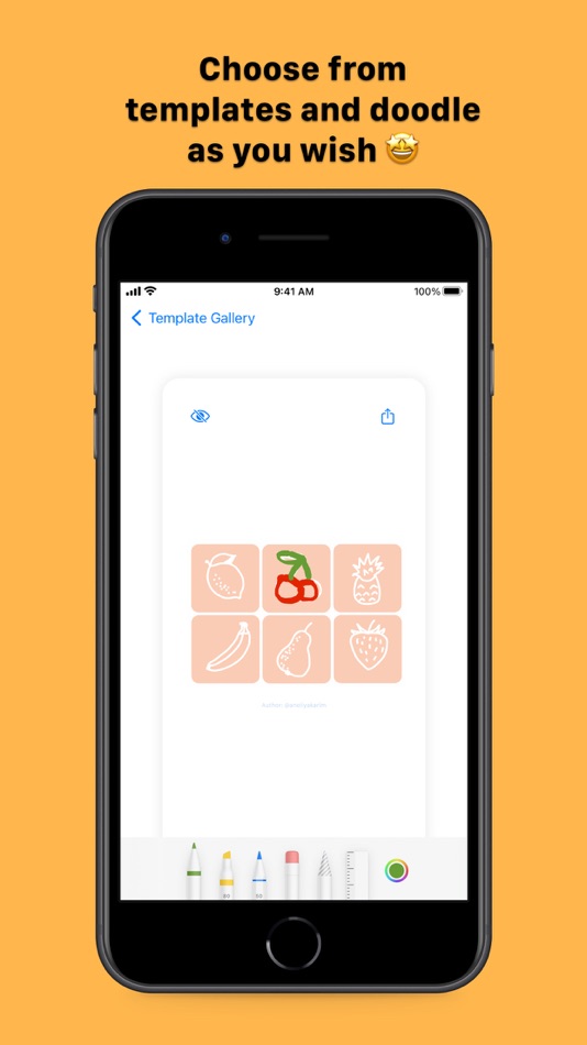 #2. Doodle Over (iOS) 由: Mukhamedkarimova Aneliya