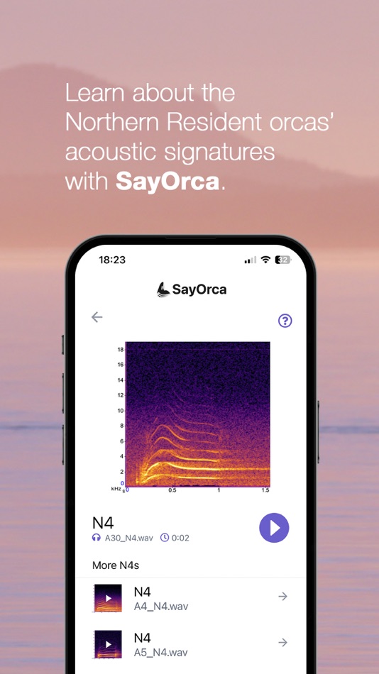 #2. SayOrca (iOS) 由: Pacific Orca Society