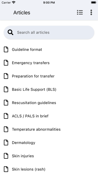 Urgent Care Medicine Screenshot