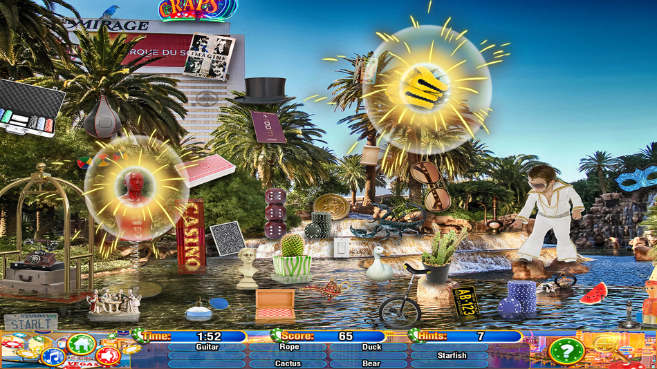 #9. Hidden Objects Las Vegas Time (iOS) โดย: Brainfull, LLC