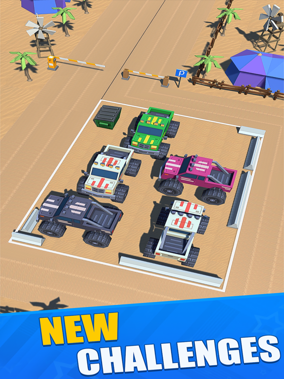 Airport Parking Jam 3D iPad screenshot