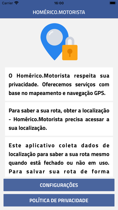 Homérico.Motorista Screenshot