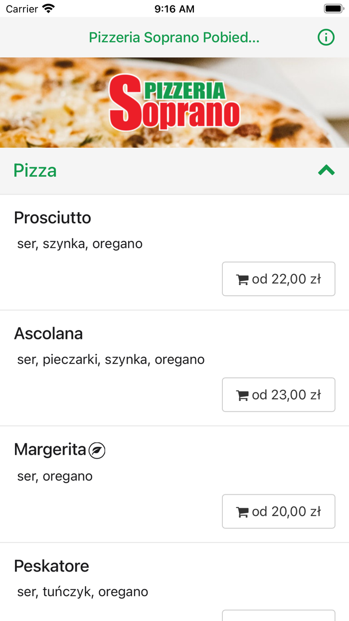 Pizzeria Soprano Pobiedziska