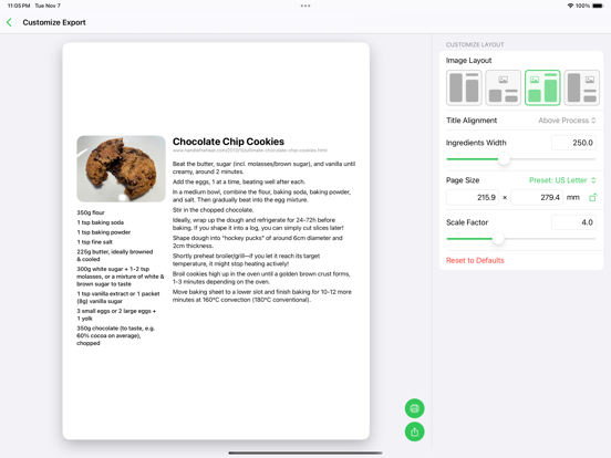 Screenshot #5 pour Iterecipe