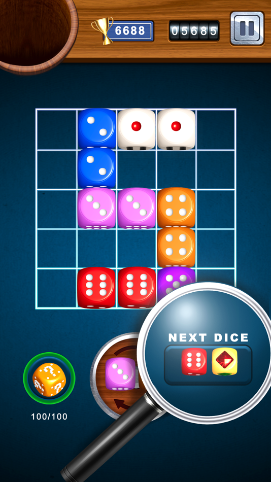 #5. Dice Merge: Matching Puzzle (iOS) Podle: Sonat Joint Stock Company