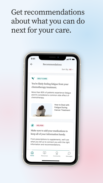 Jasper Cancer Care Companion Screenshot