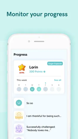 Game screenshot CBT Self-Care Journal apk