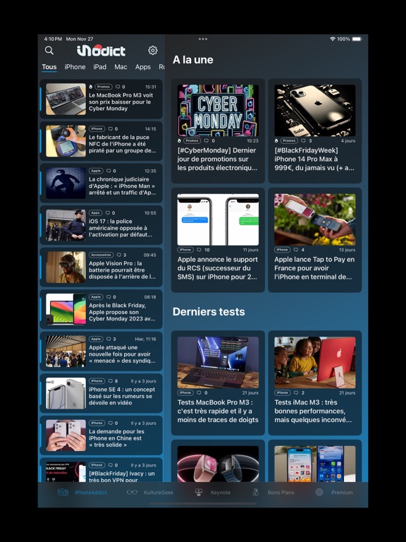 Screenshot #4 pour iAddict v5: l'actu High-Tech