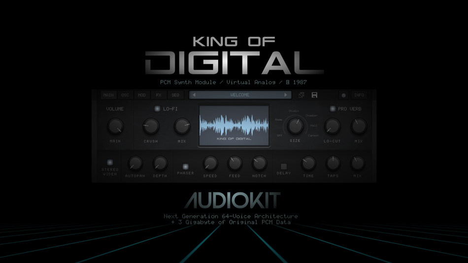 King of Digital | Hybrid Synth - 1.1.1 - (iOS)