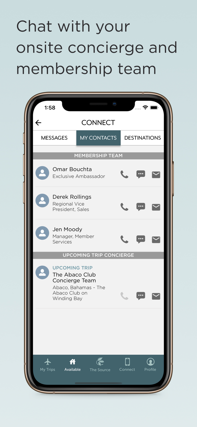 Exclusive Resorts - The Club