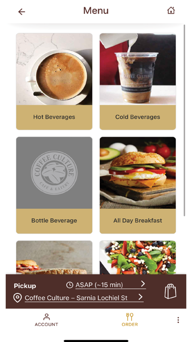 Coffee Culture Café & Eatery Screenshot
