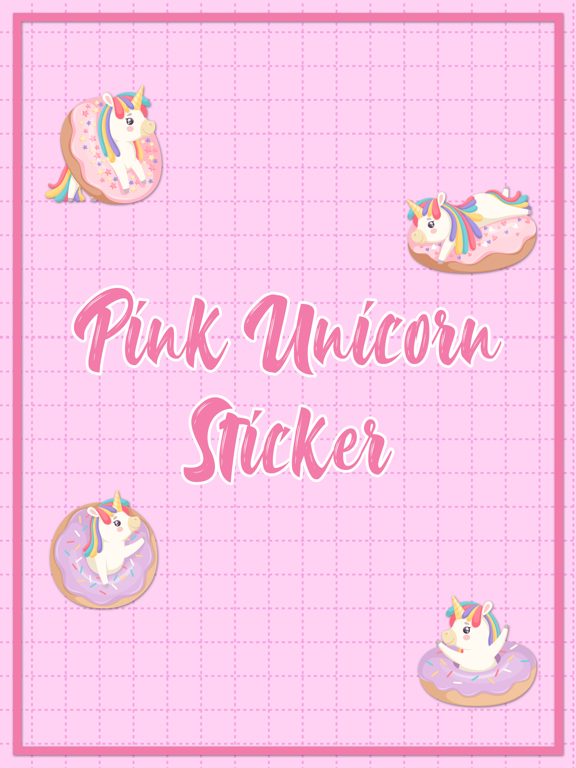 Screenshot #4 pour Unicorn Stickers Sweet