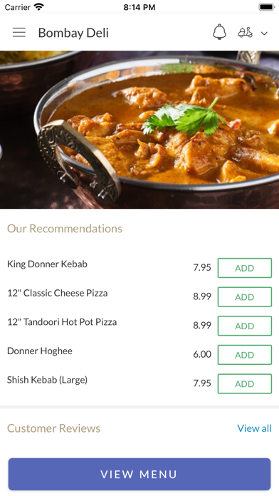 Bombay Deli Screenshot