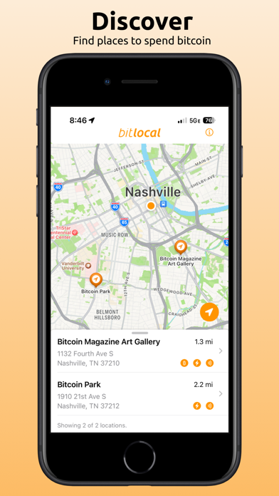 BitLocal: BTC-Friendly Shops Screenshot