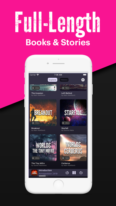 Wahlbeck: Sci-Fi Audiobooks Screenshot