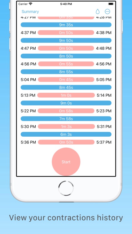 Contractions Tracker