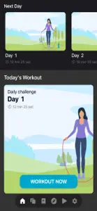 Jump Rope Fitness App screenshot #1 for iPhone