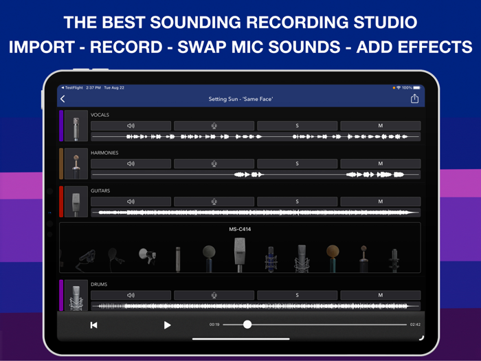 MicSwap MultiTrack Pro Studio