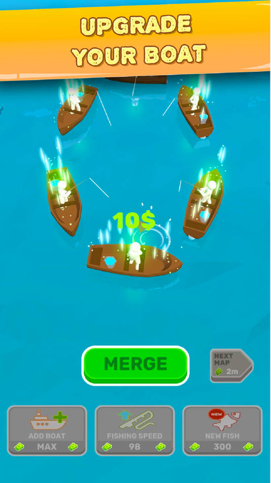 #2. Fish Tycoon: Idle Game (iOS) Podle: Roman Konstantinov