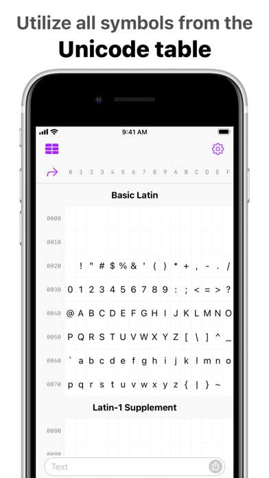 UniChar — Unicode Keyboardのおすすめ画像6