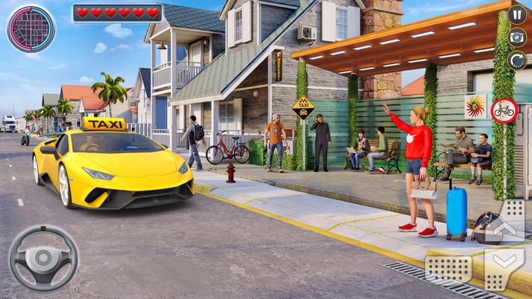 Radio Taxi Driving Game 2021 screenshot-3