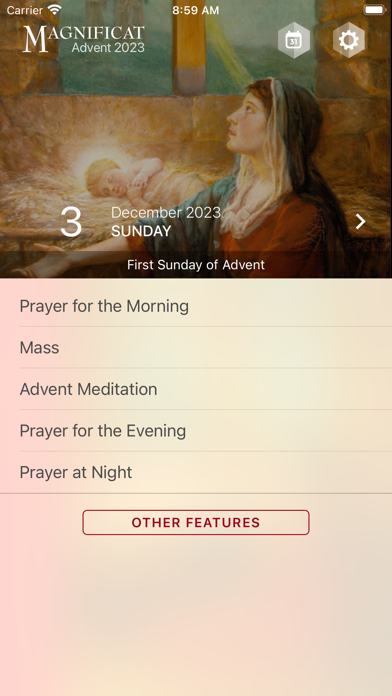 Advent Magnificat 2023 screenshot 1