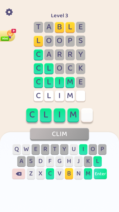 Word Guess 3D! Screenshot