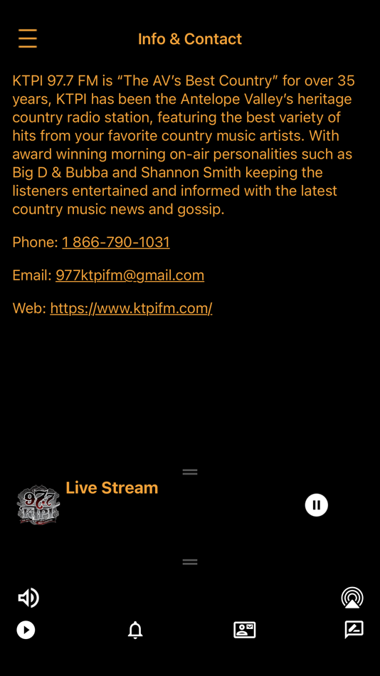 #3. 97.7 KTPI (iOS) 由: Point Broadcasting LLC
