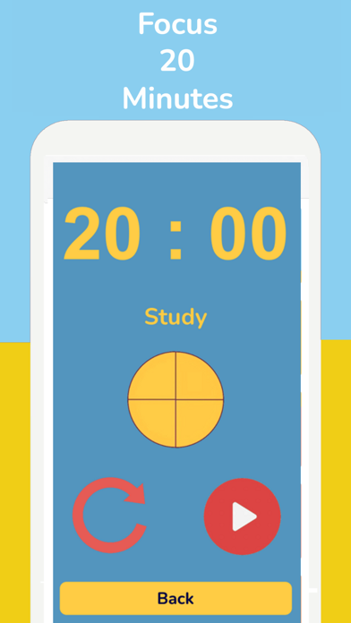 Pomodoro Study Timer Screenshot