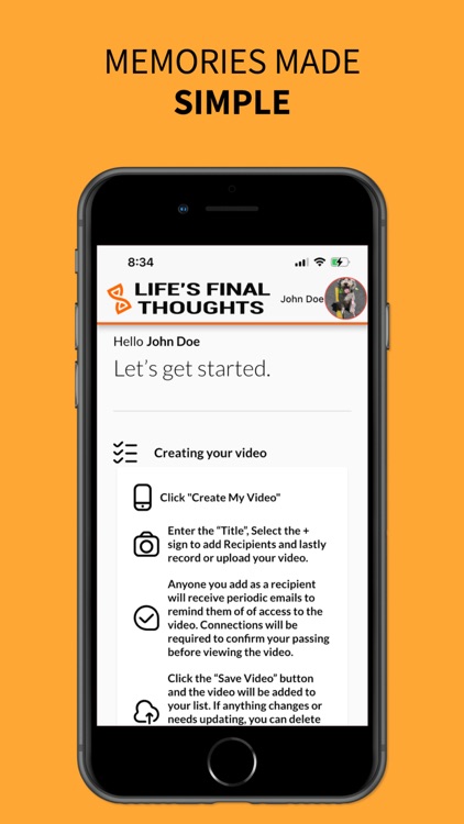 Life’s Final Thoughts