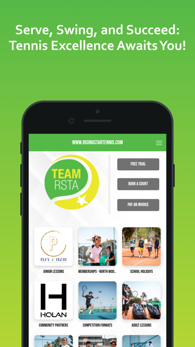 How to cancel & delete Rising Star Tennis Academy from iphone & ipad 1