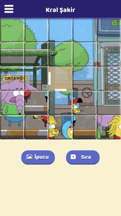 Kral Şakir - Kaydırmalı Puzzle Screenshot