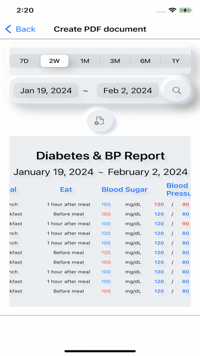 BS & BP Care Screenshot